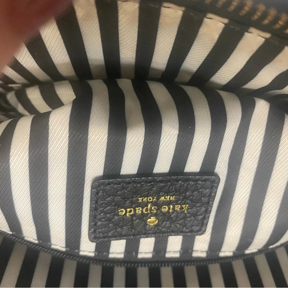🇺🇸🇺🇸 SALE 🇺🇸🇺🇸Kate Spade Black Satchel Structured Leather